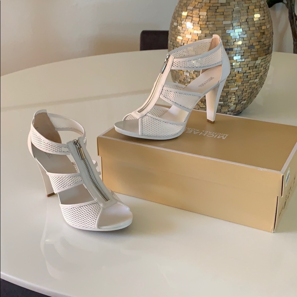 Michael Kors Berkley TStrap Mesh Heels Size 9/40EU